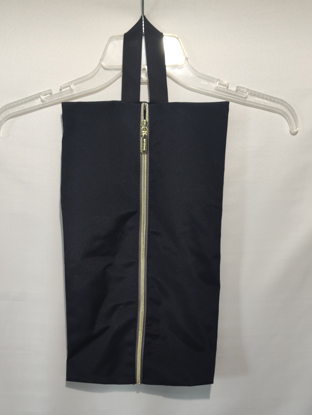 NWOT Black Zippered Garment Bag for Shoes